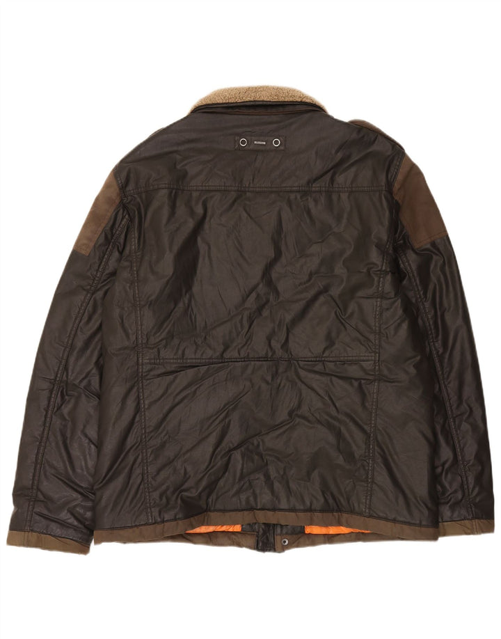 Engbers Veste Militaire Homme UK 44 2XL Marron Coton