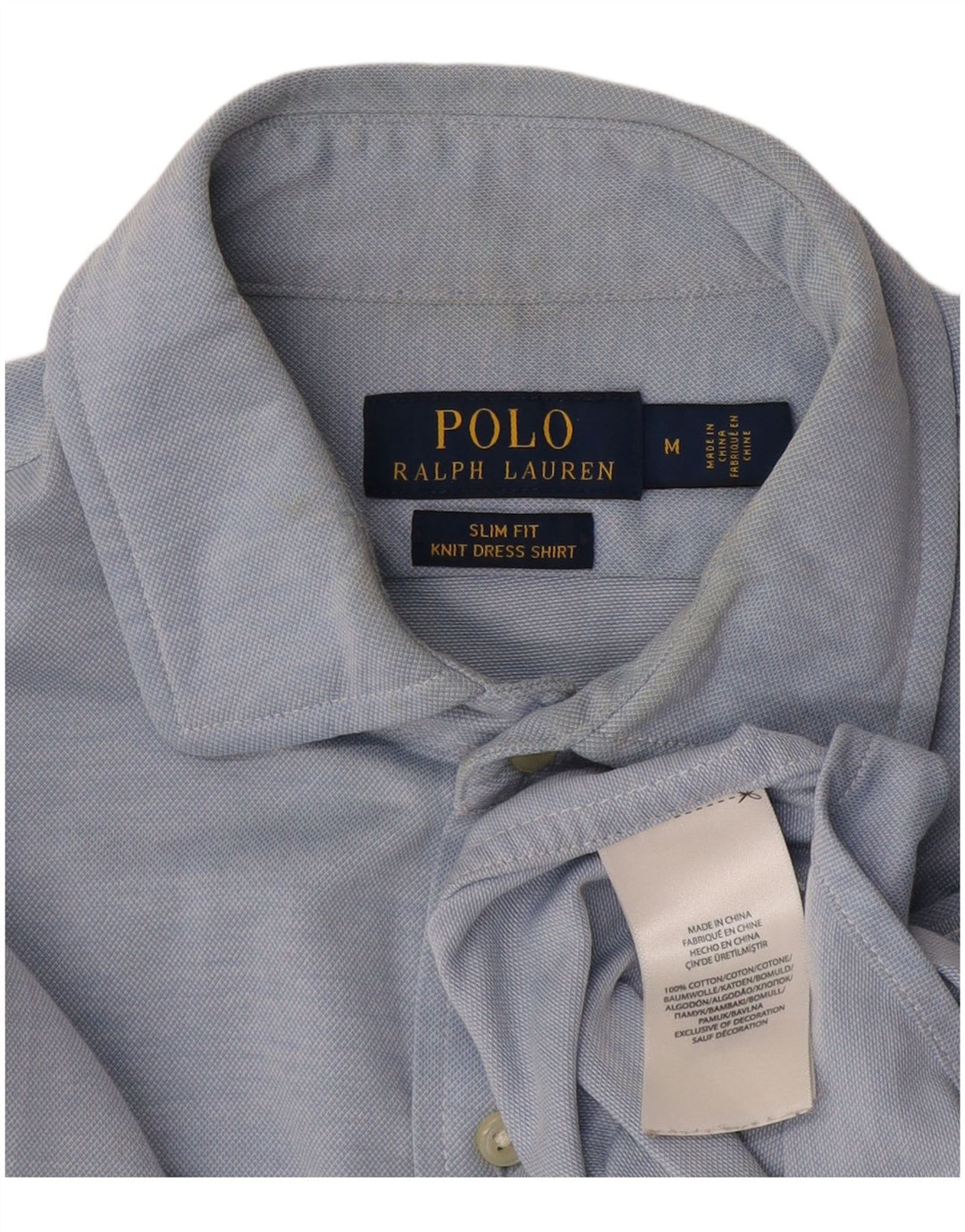 Ralph Lauren Chemise Slim Fit Homme Bleu Moyen Coton