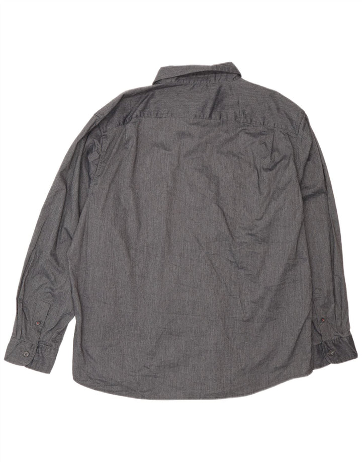 Wrangler Chemise Homme 2XL Gris Coton
