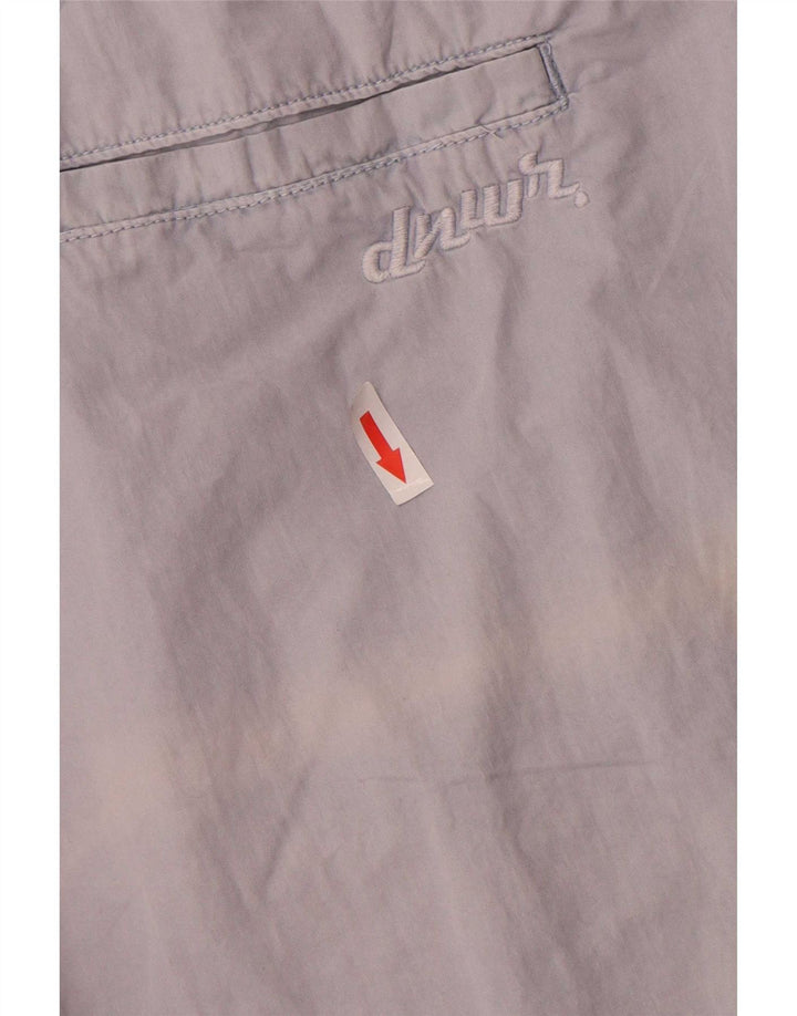 Zara Short Cargo Homme Moyen W31 Gris Coton