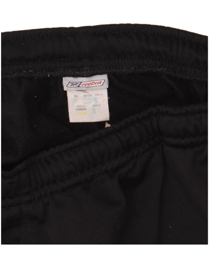 Reebok Pantalon de survêtement garçon 13-14 ans XL Noir