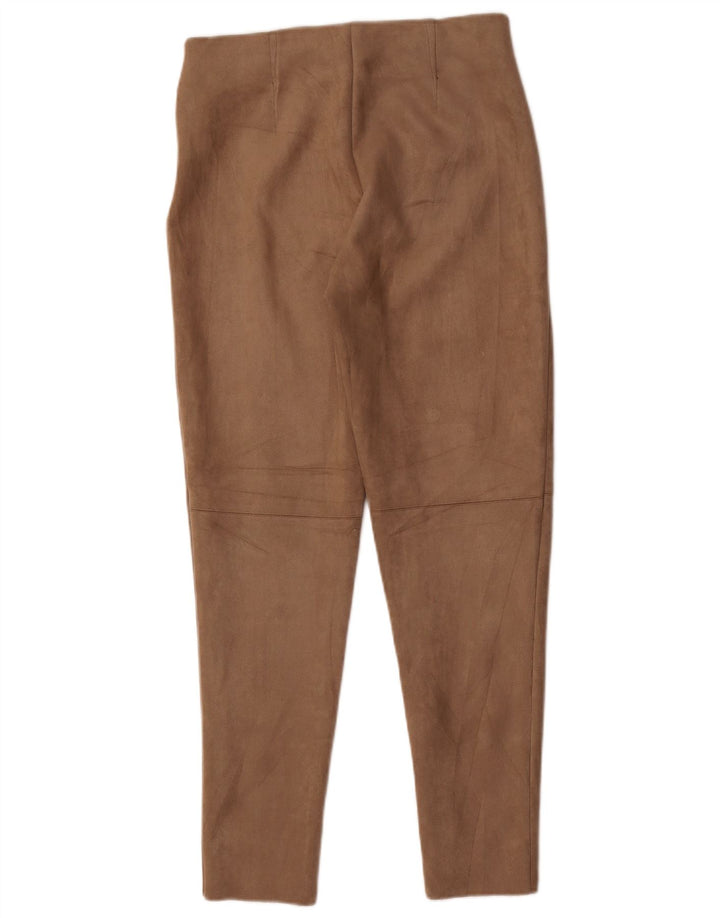 Zara Pantalon Skinny Femme Moyen W28 L28 Marron