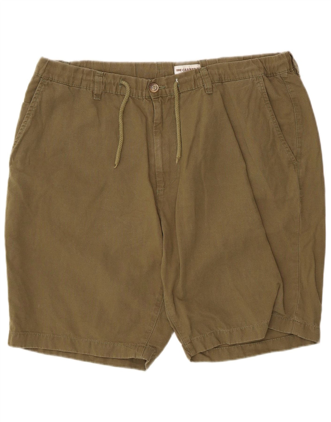 Carrera Short Chino Homme XL W38 Kaki Coton