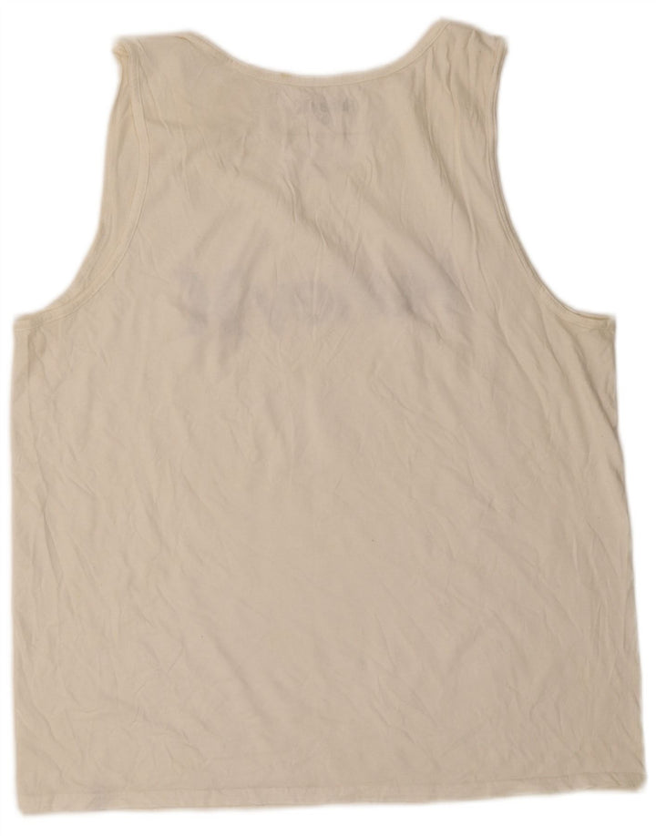HURLEY Débardeur Graphique Homme XL Coton Blanc