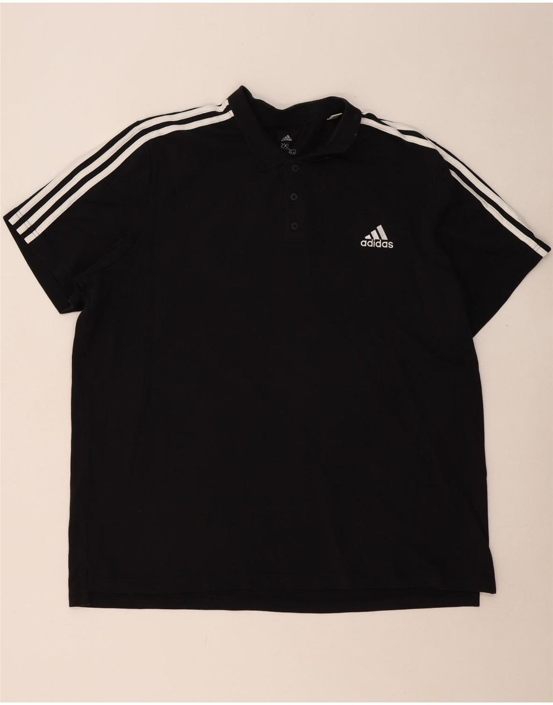 ADIDAS Polo Homme 2XL Noir