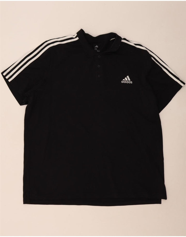 ADIDAS Polo Homme 2XL Noir