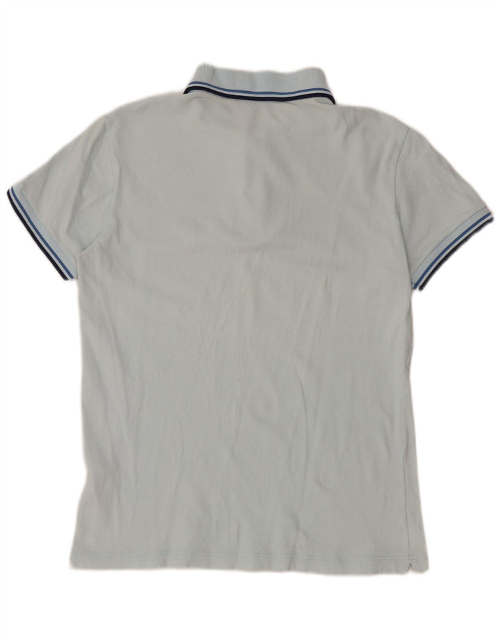 FRED PERRY Polo léger et stretch homme petit bleu coton