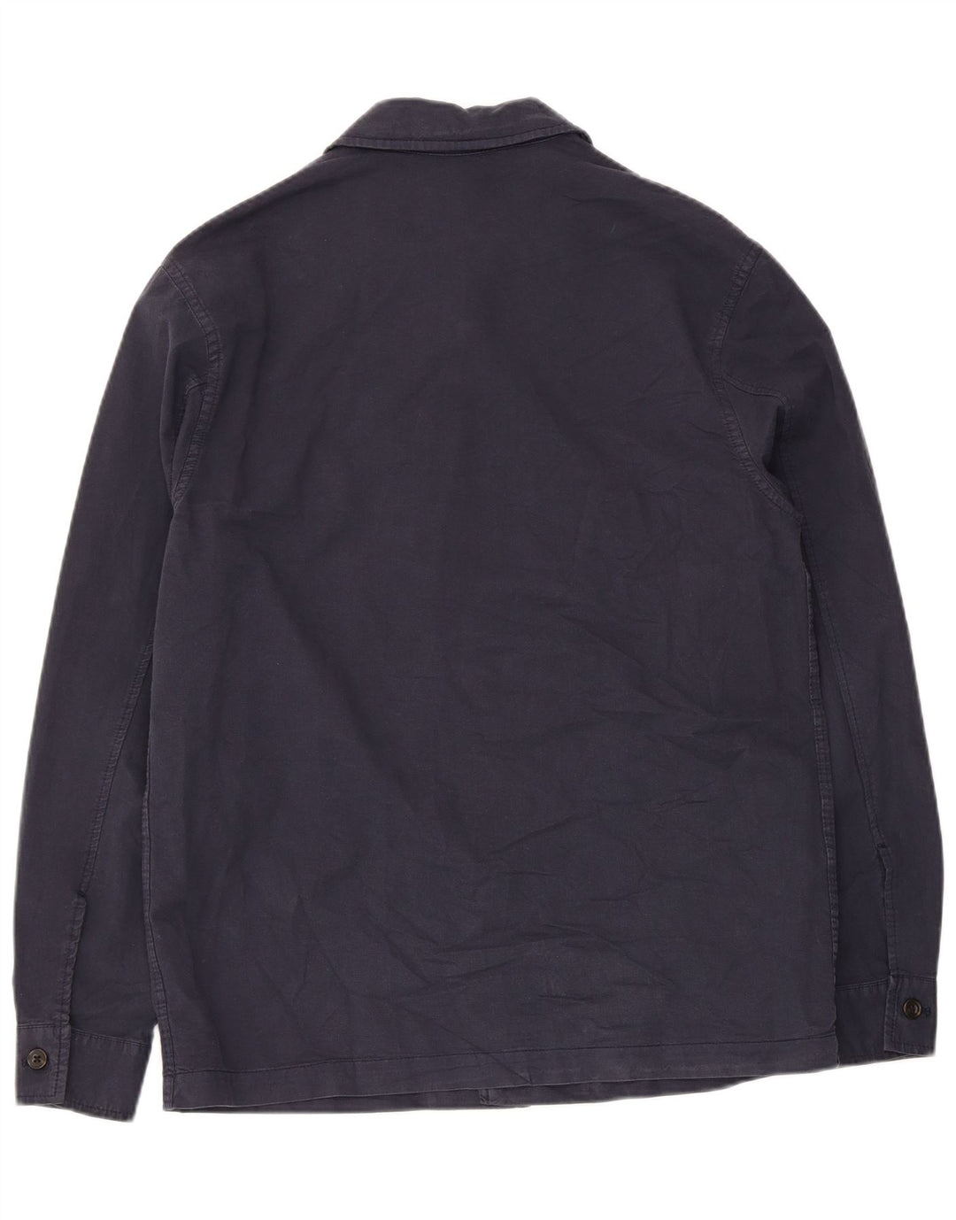 Chemise Zara Homme Bleu Marine Moyen Coton