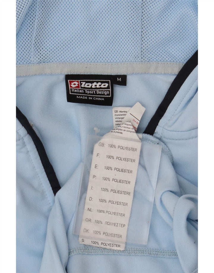 Lotto Veste de survêtement à capuche pour femme UK 44 Bleu moyen Polyester