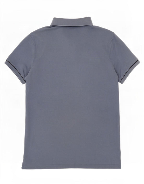 Massimo Dutti Polo Homme Bleu Moyen