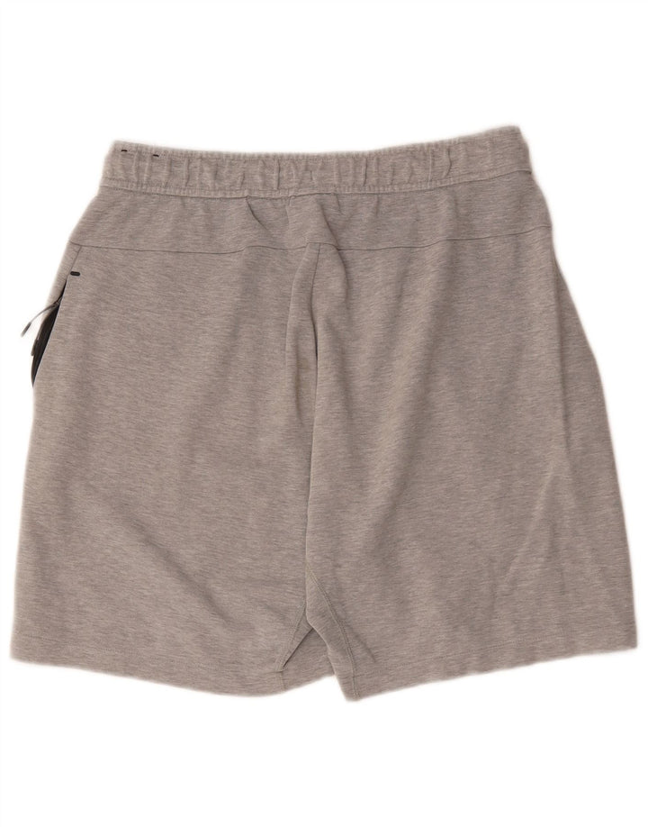 Short de sport Nike en coton moucheté gris moyen