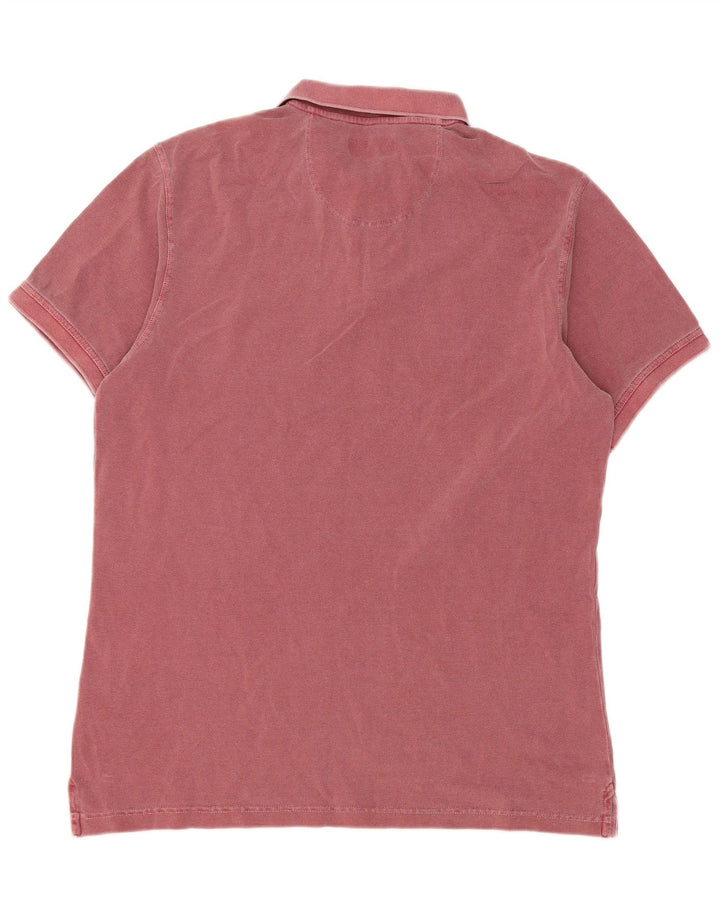 Barbour Polo Homme Grand Coton Rouge