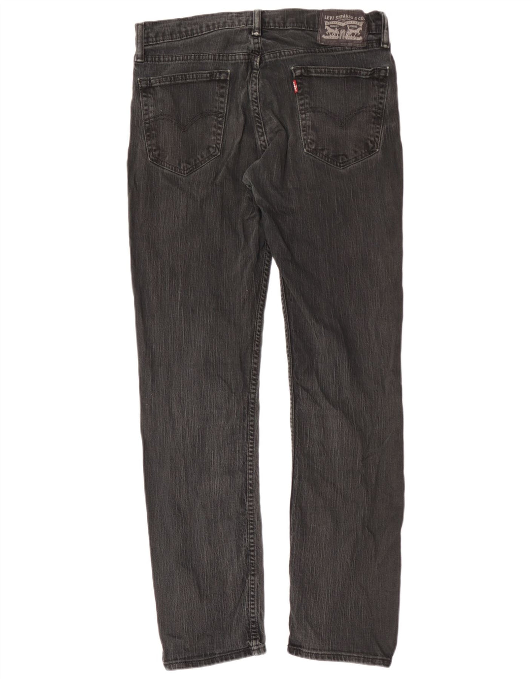 Levi's Jean droit vieilli W33 L32 homme noir coton
