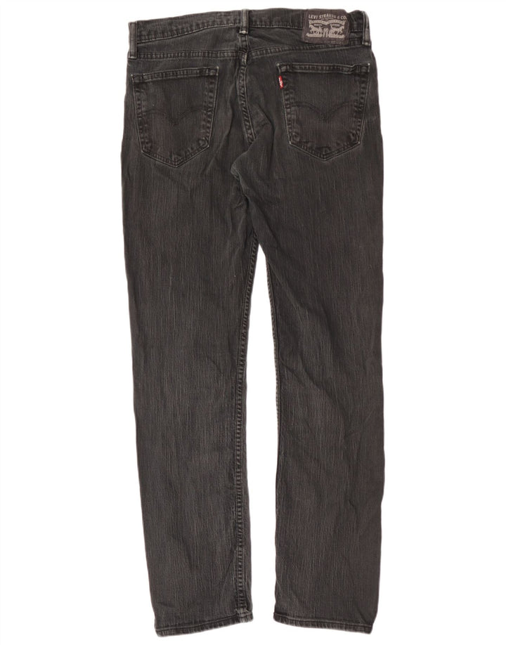 Levi's Jean droit vieilli W33 L32 homme noir coton