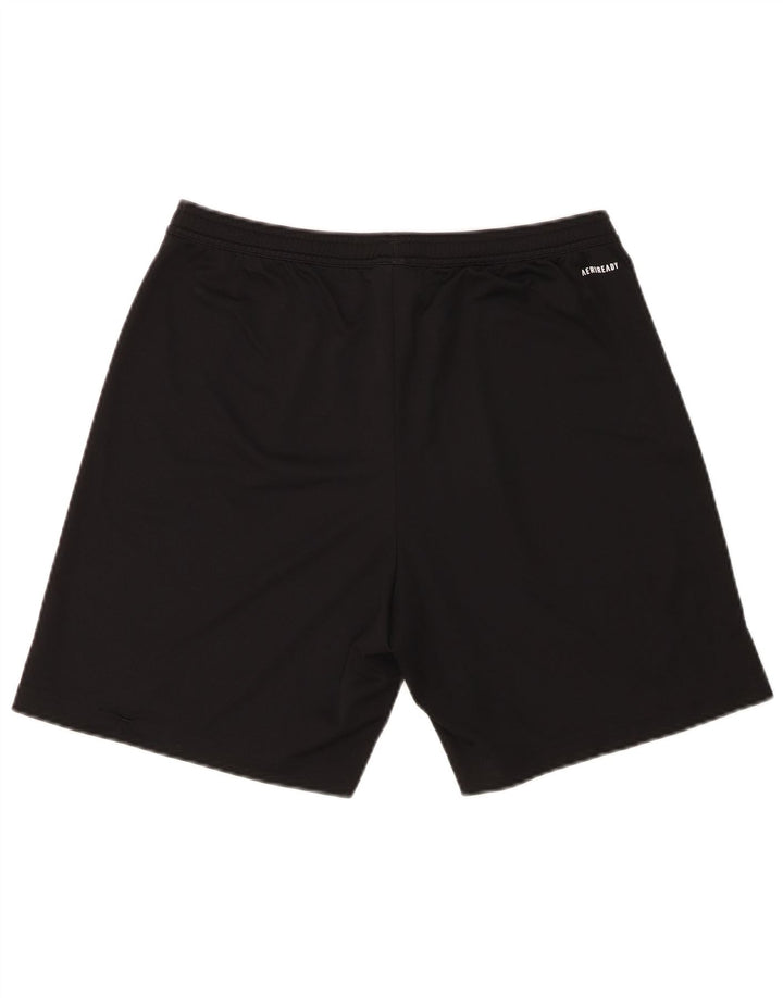 Adidas Short de sport pour homme Large Noir Polyester