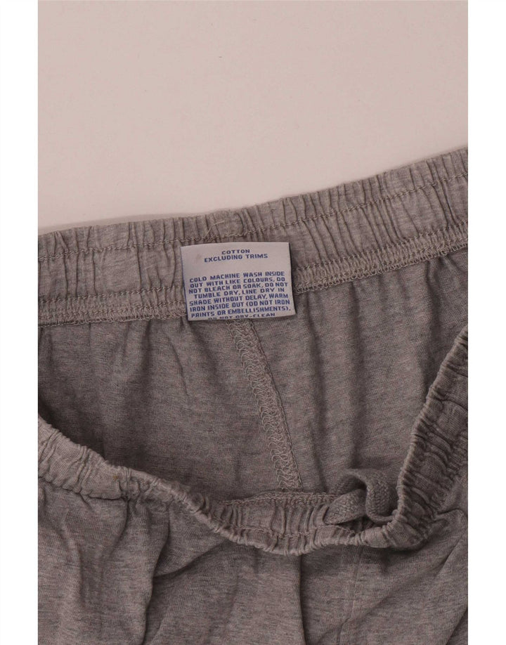 Champion Short de Sport Graphique Regular Homme Petit Gris Coton