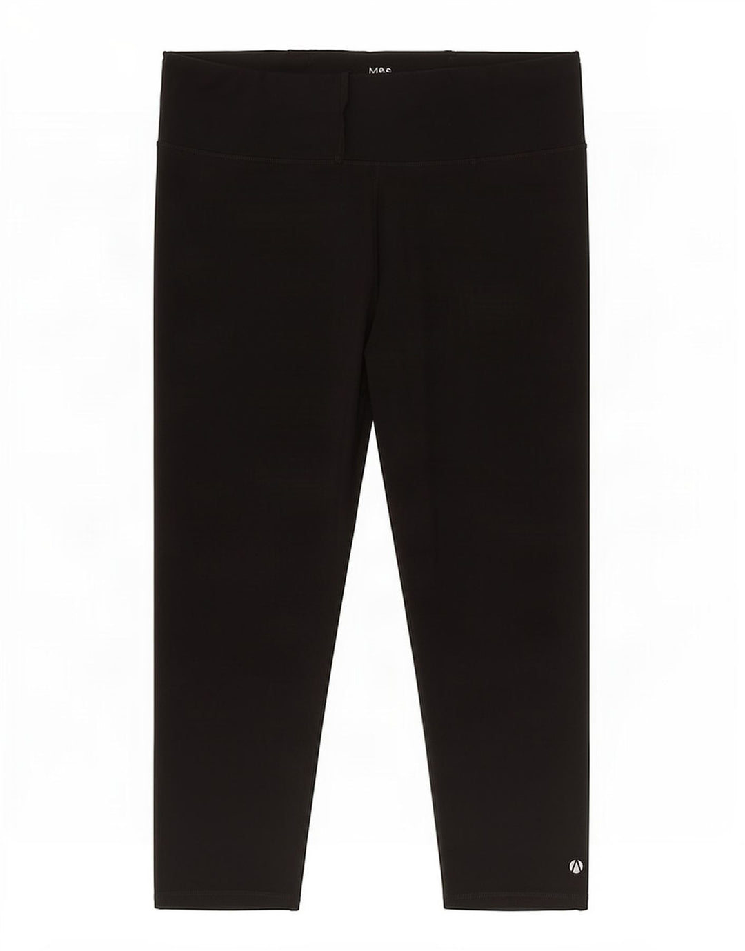 Marks & Spencer Legging Capri Femme UK 20 2XL Noir Polyester
