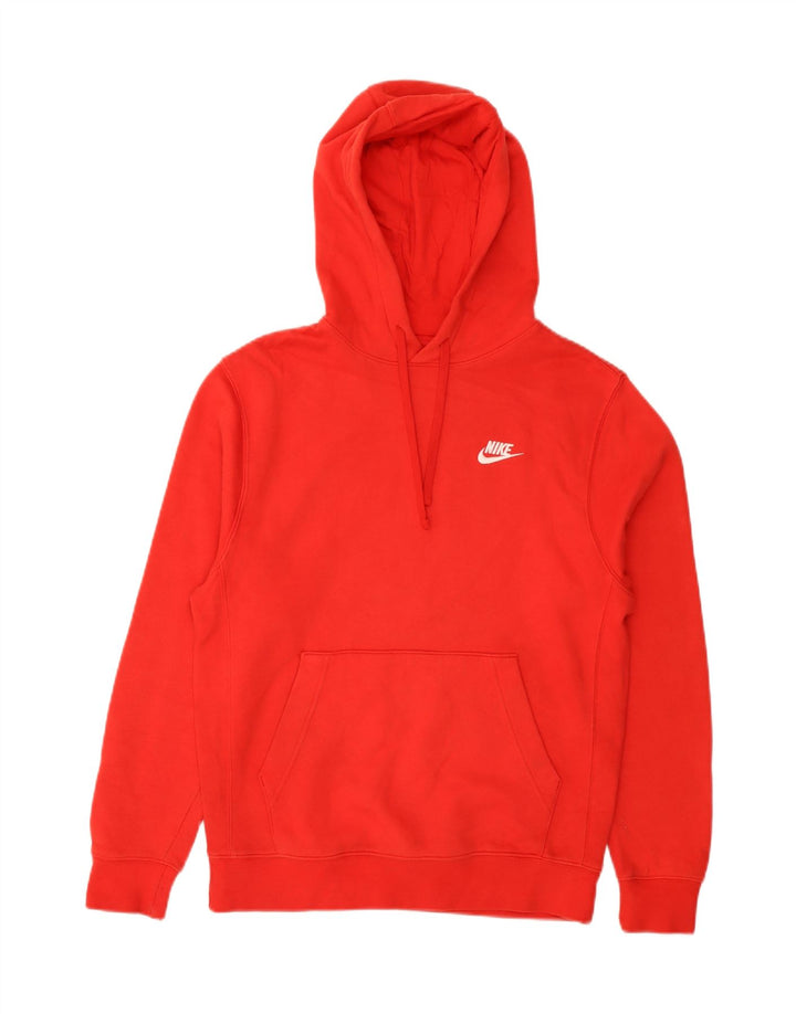 Nike Pull à capuche pour homme en coton rouge Taille S