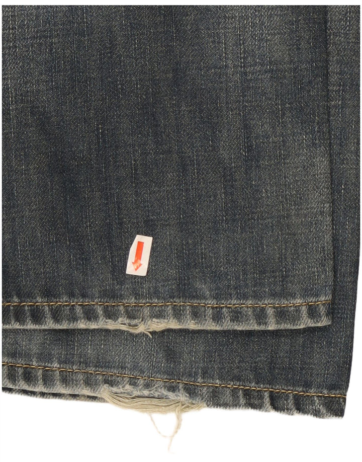Armani Jeans Bootcut Femme W30 L32 Bleu Coton