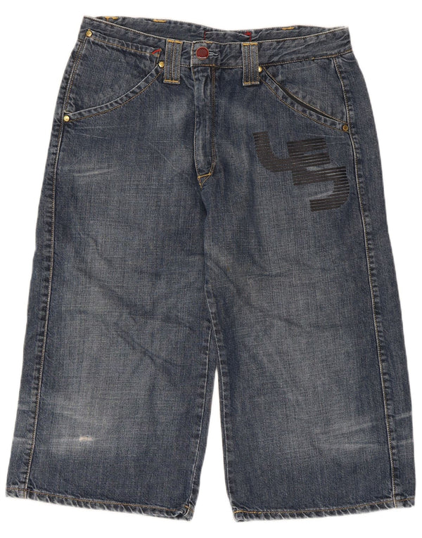 Levi's Bermuda Graphic Denim Homme Medium W32 Bleu Coton