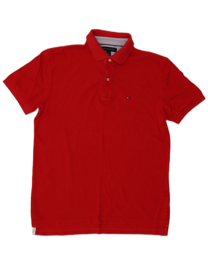 Tommy Hilfiger Polo Homme Rouge Moyen Coton