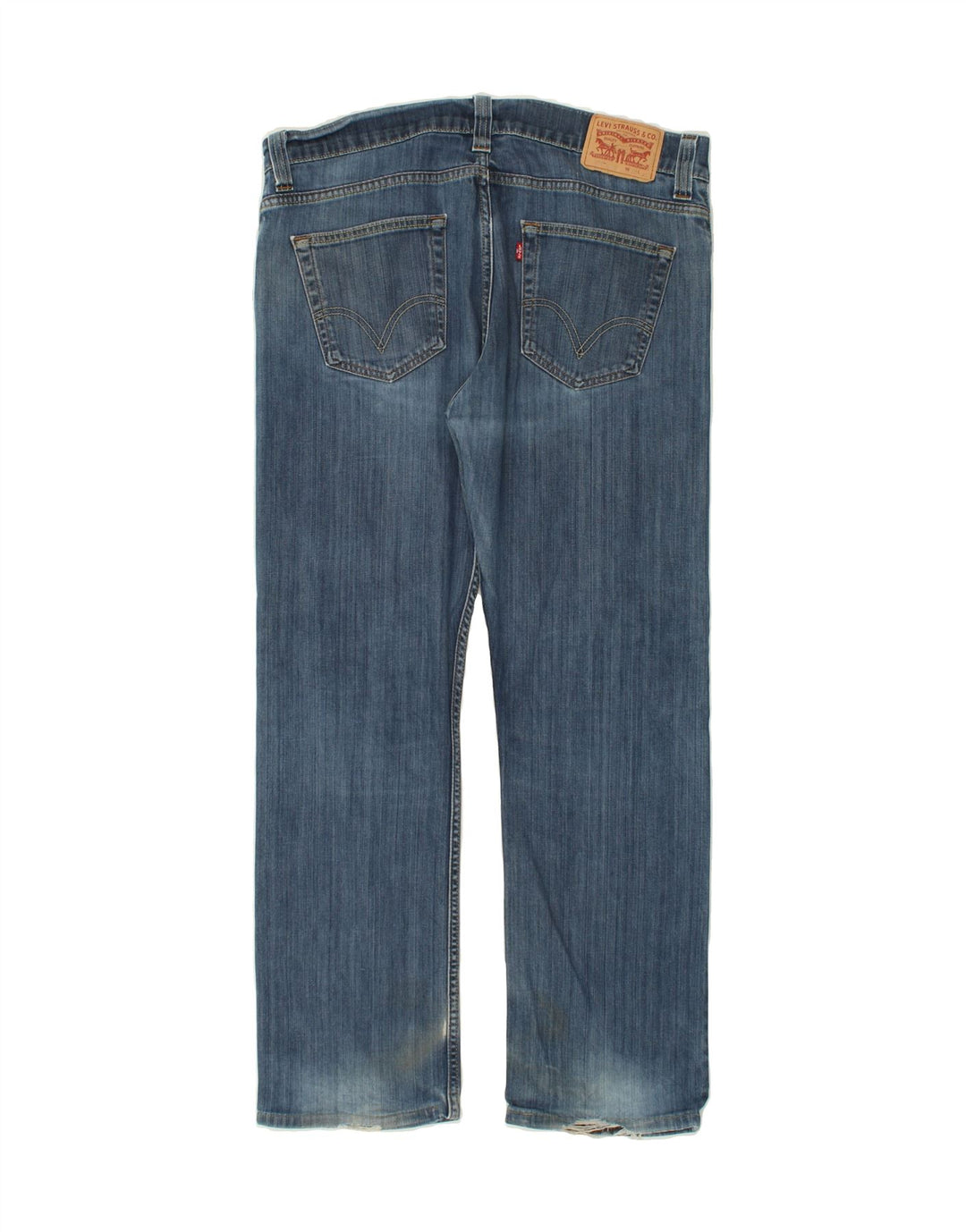 LEVI'S Jean Droit Homme W38 L32 Bleu Coton