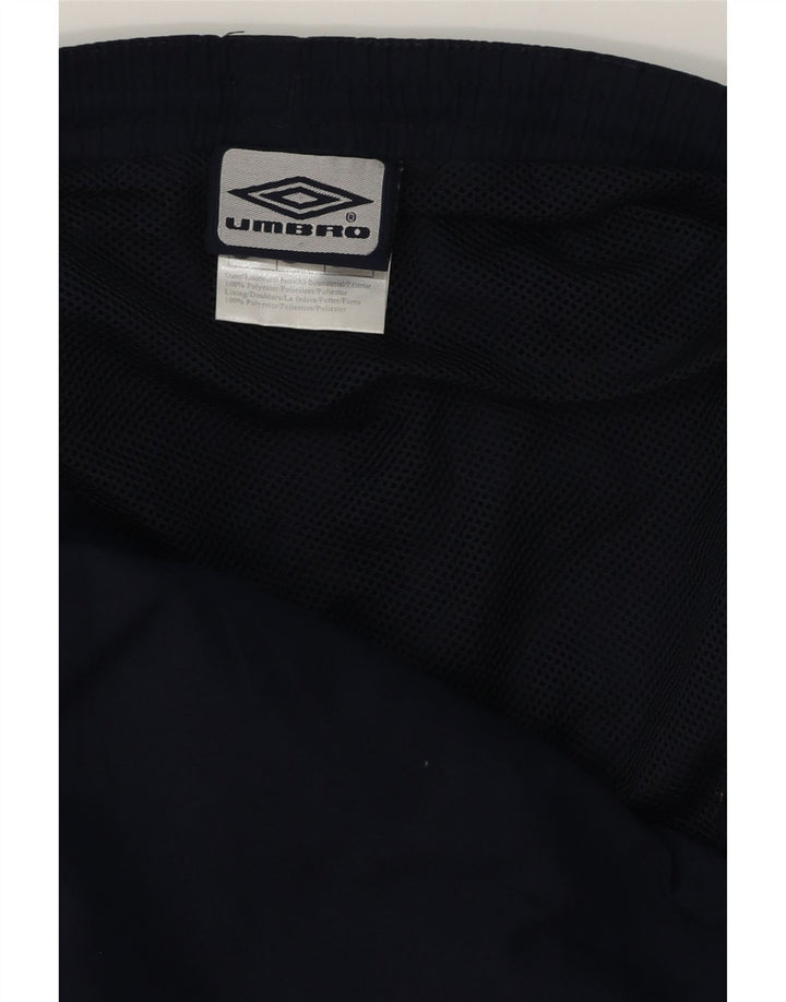 UMBRO Short de Bain Graphique Homme Bleu Marine Moyen Polyester Colorblock