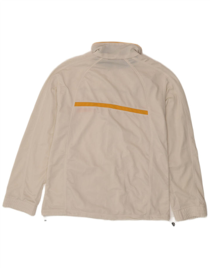 Lotto Veste de survêtement pour Homme Blanc cassé Medium Sports