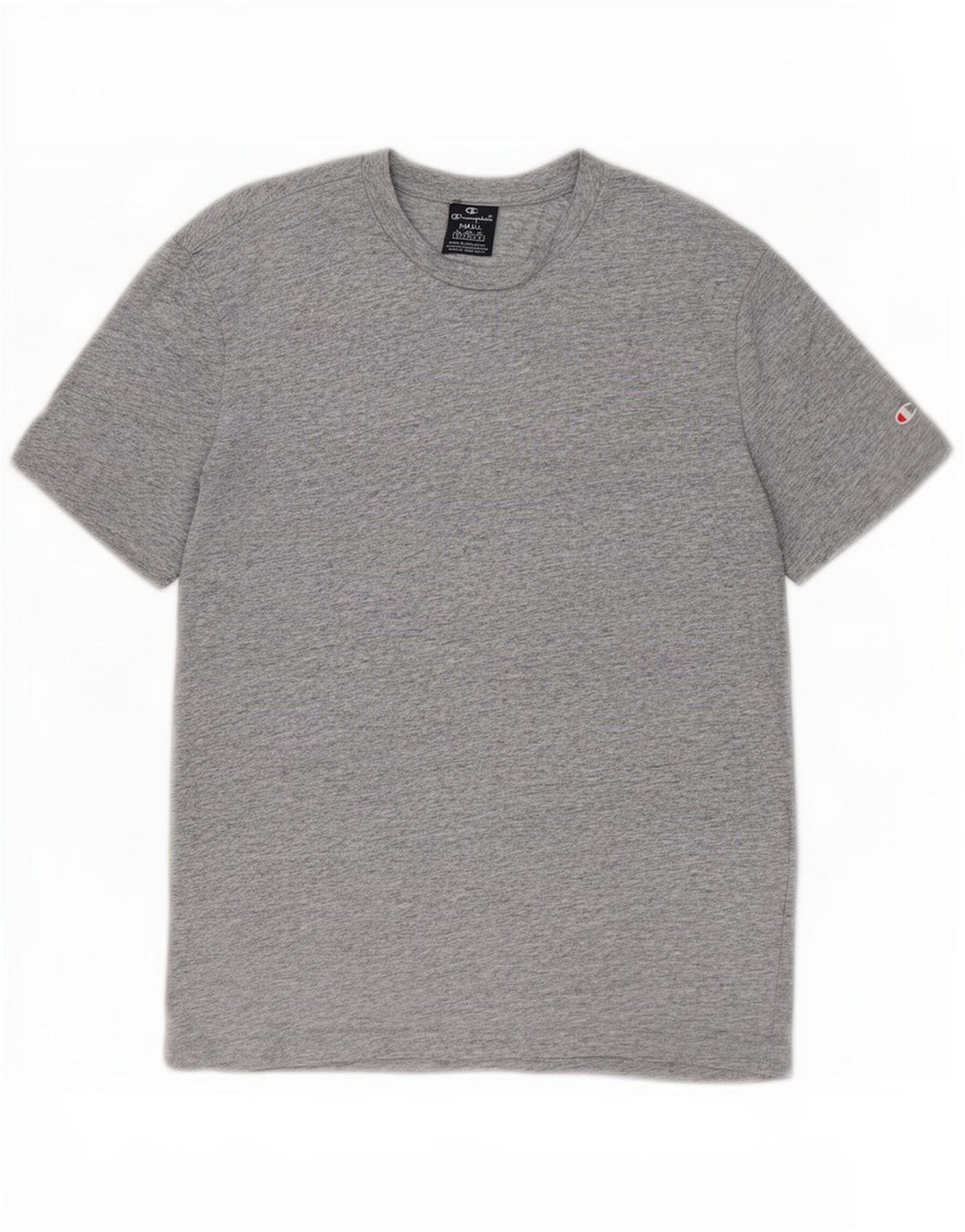 Champion T-Shirt Homme Petit Gris Moucheté Coton