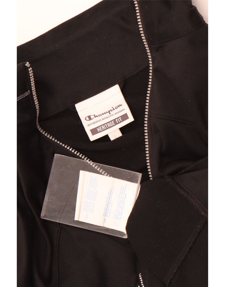 Champion Veste de survêtement Heritage Fit pour femme UK 14 Medium Noir