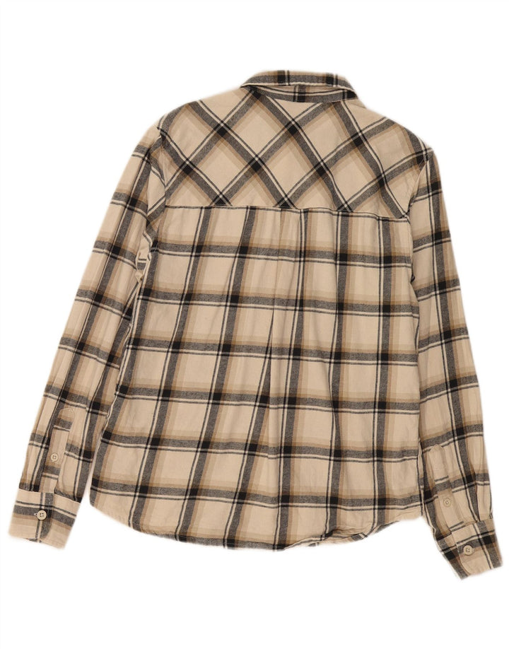 Mountain Warehouse Chemise en flanelle pour homme en coton à carreaux beige moyen