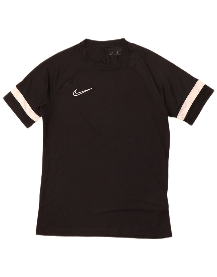 NIKE T-Shirt Homme Noir Moyen Polyester Sports