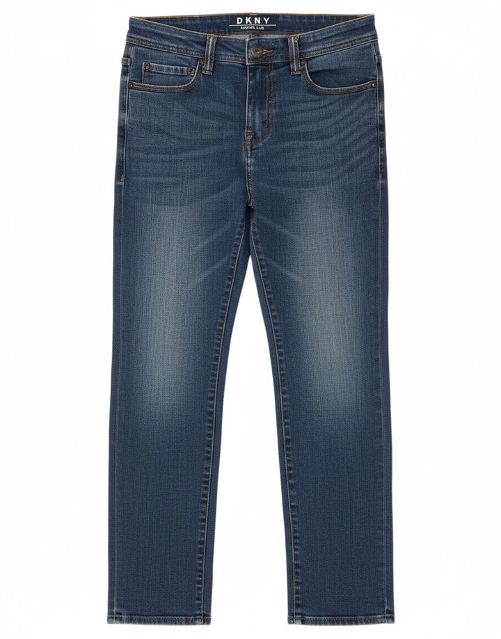 DKNY Womens Mercer Slim Jeans W29 L30 Blue Cotton