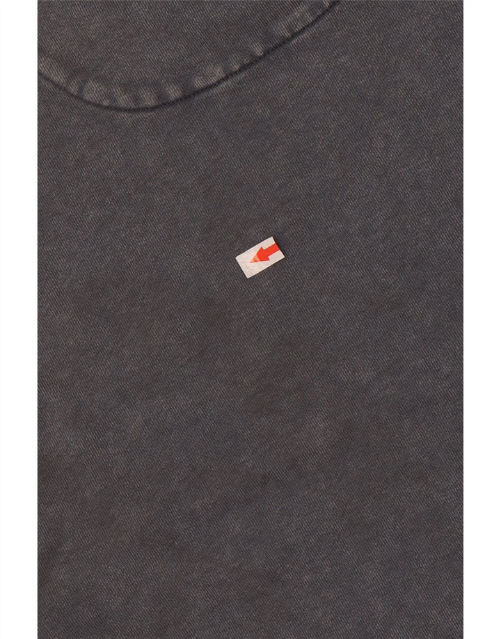 Gas Sweat-Shirt Homme Gris Moyen Coton