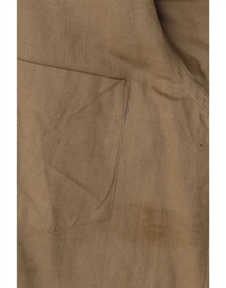 Boggi Chemise Homme Kaki Moyen Coton