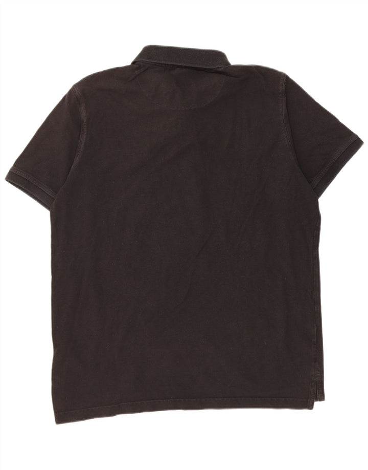 Pierre Cardin Polo Regular Fit Homme Coton Noir Moyen