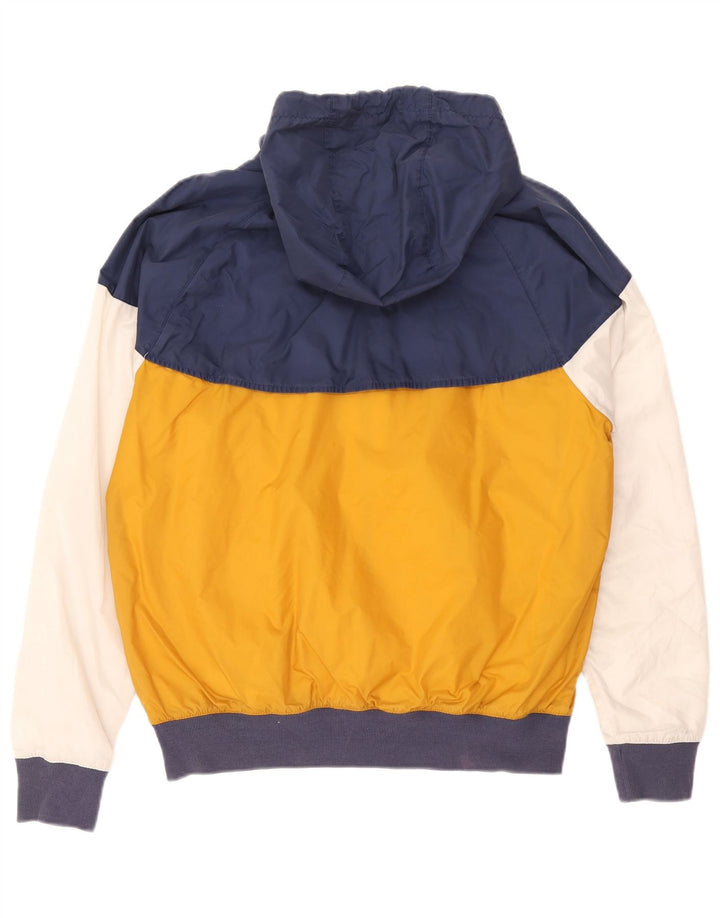 Nike Veste de pluie à capuche pour homme UK 36 Small Multicolore Colourblock Nylon