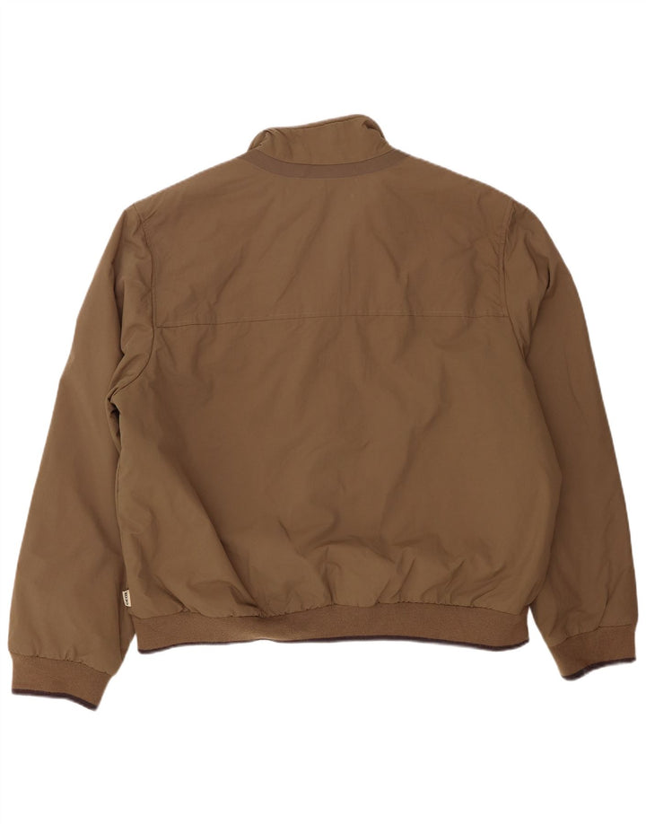 Geox Respira Veste Bomber Homme UK 48 4XL Marron Nylon