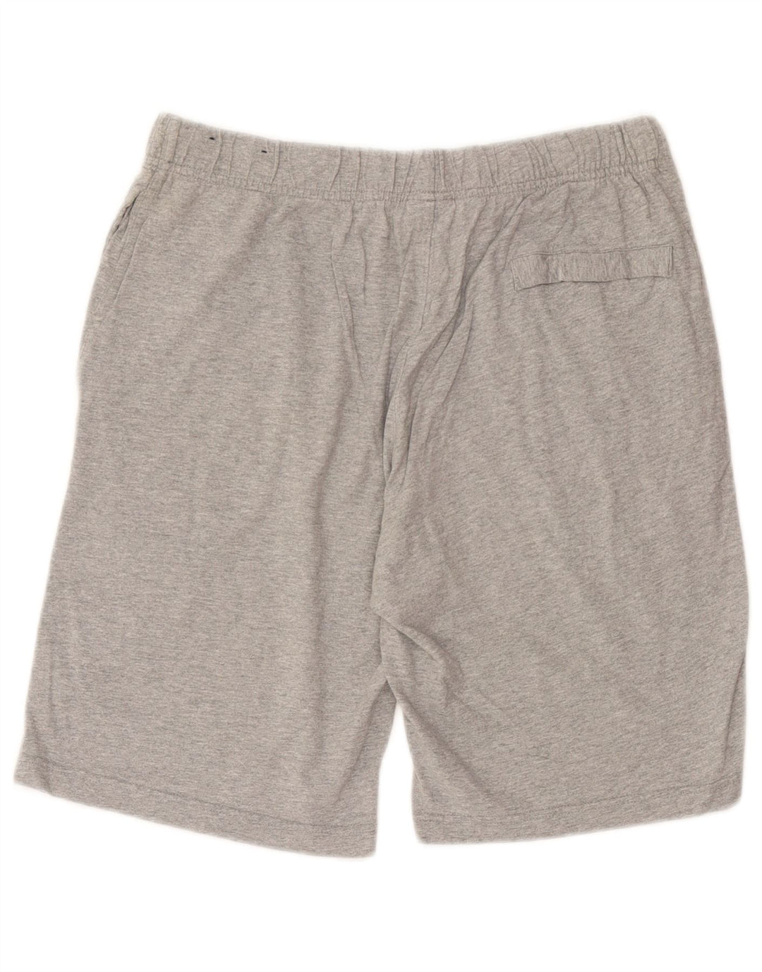 Nike Short de sport pour homme en coton moucheté gris Taille L