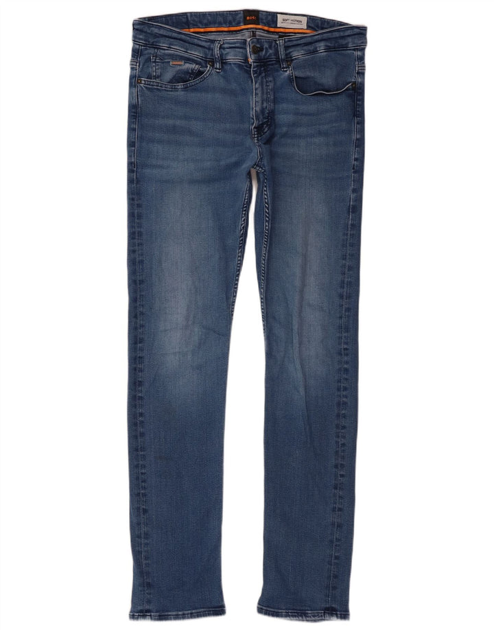 Hugo Boss Jean Slim Delaware W32 L32 Homme Bleu