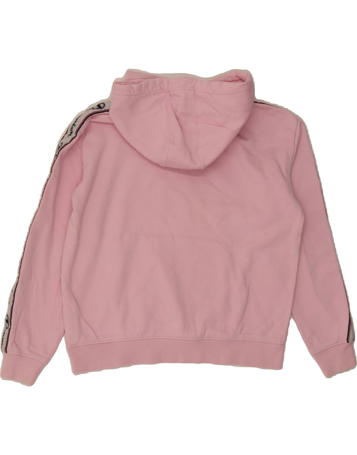 CHAMPION Womens Graphic Full Tracksuit UK 14 Medium  Pink Colourblock Vintage Champion and Second-Hand Champion from Messina Hembry 