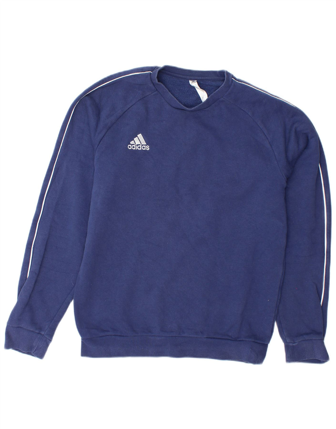 ADIDAS Sweat-shirt pour homme en coton bleu marine Small