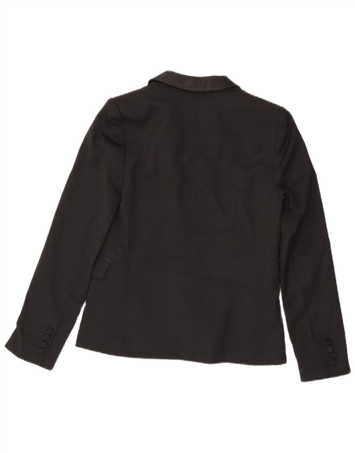 Jack Wills Veste blazer University Outfitters pour femme UK 10 Petit Noir
