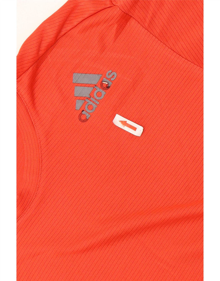 Adidas Homme Climacool T-Shirt Haut Rouge Moyen Polyester