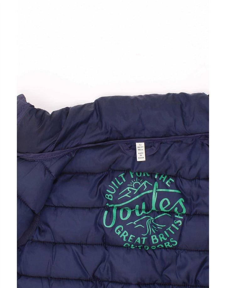 Joules Gilet matelassé garçon 2-3 ans bleu marine polyester