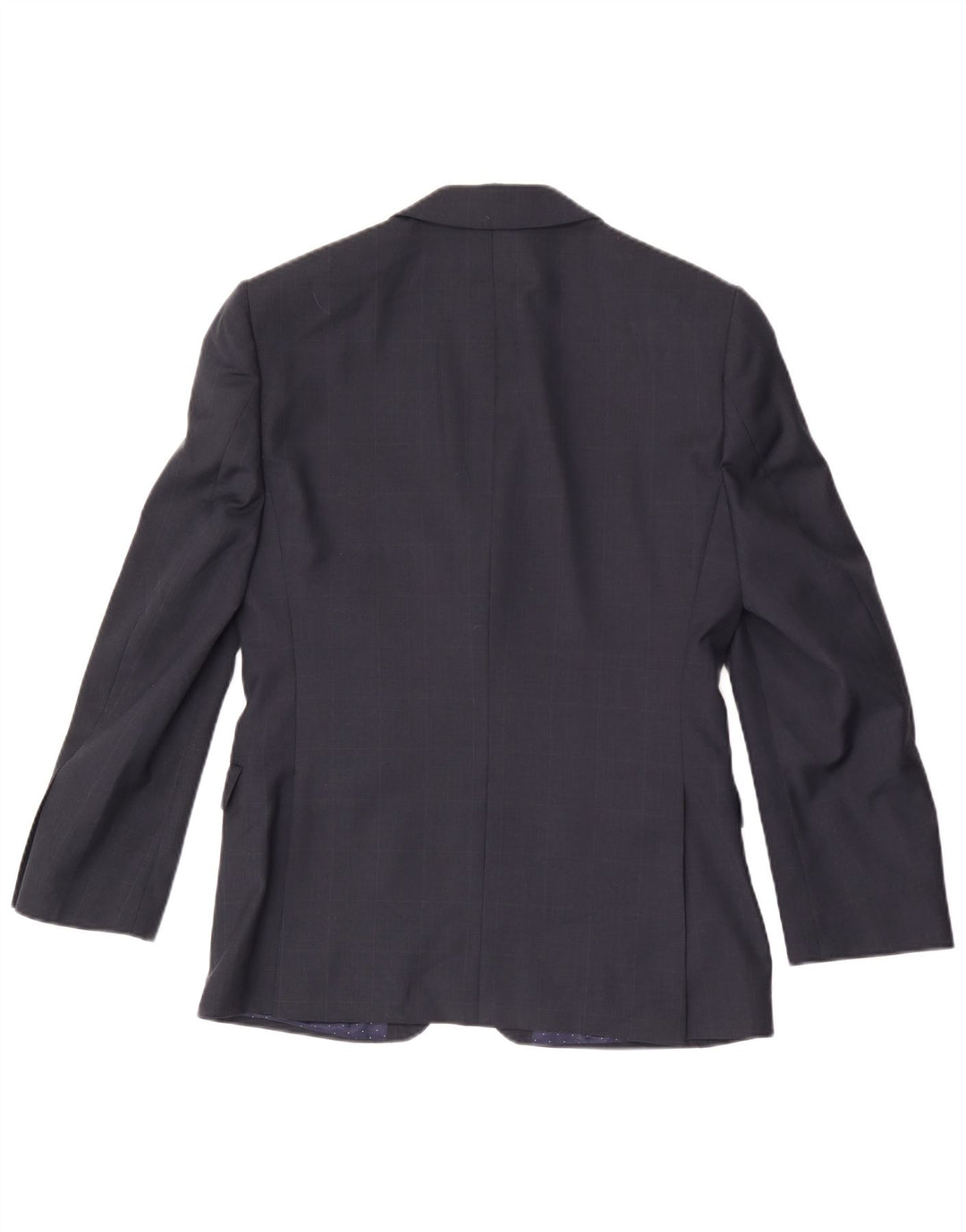 French Connection Veste Blazer 2 Boutons Homme UK 36 Petite Laine Bleu Marine