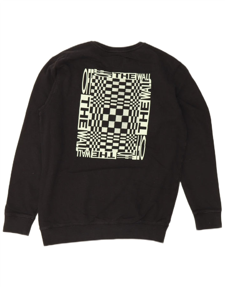 Vans Sweat-shirt graphique pour hommes, grand coton noir