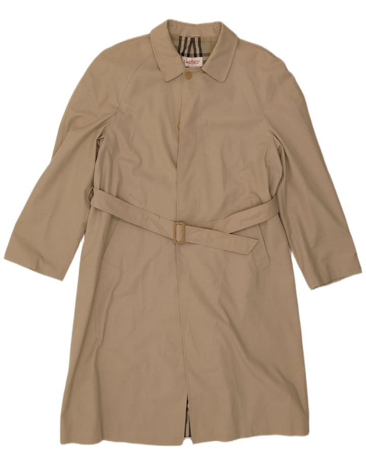 Manteau Vintage Homme IT 54 2XL Beige