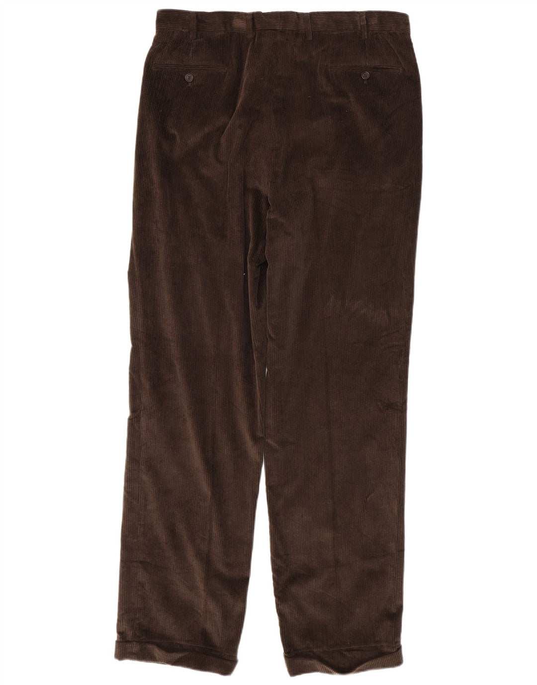 RALPH LAUREN Pantalon en velours côtelé pour homme W36 L34 Coton marron