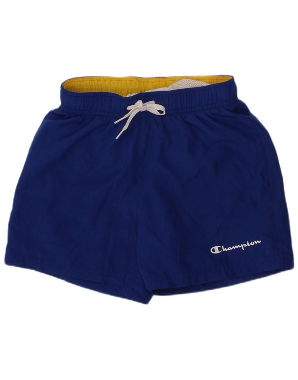CHAMPION Short de sport garçon 5-6 ans XS Bleu Polyester